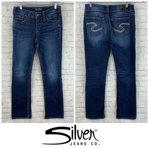 Silver Suki Mid Slim Boot Jeans 👖